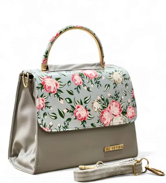 Elegant Floral Side Purse