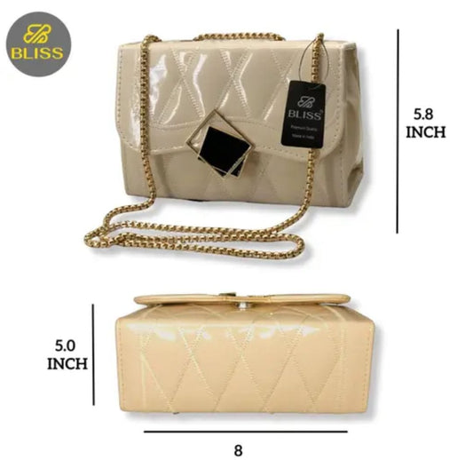 Chic Off-White Side Purse