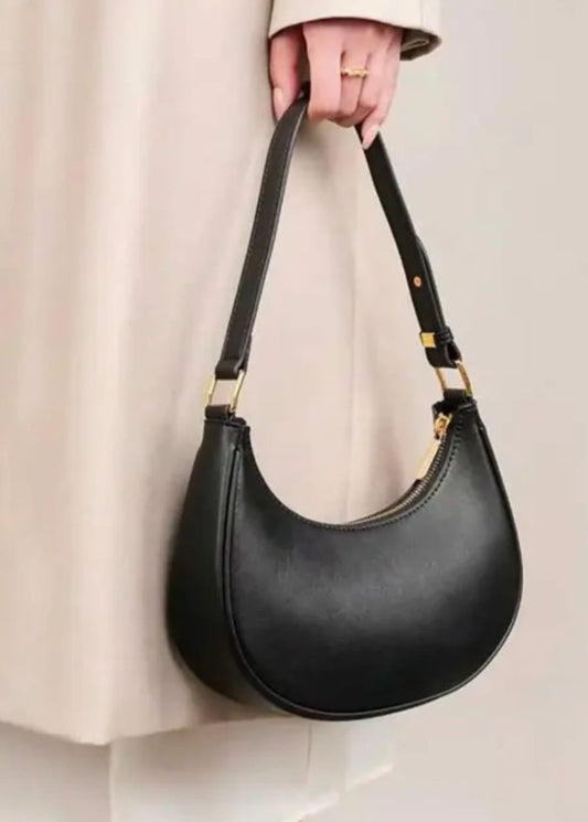 Elegant Black Tote Bag