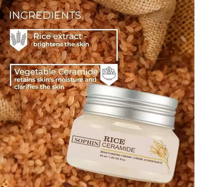 Rice Skin Whitening Cream & Facewash