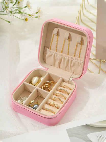 Luxury Portable Jewelry Storage Box