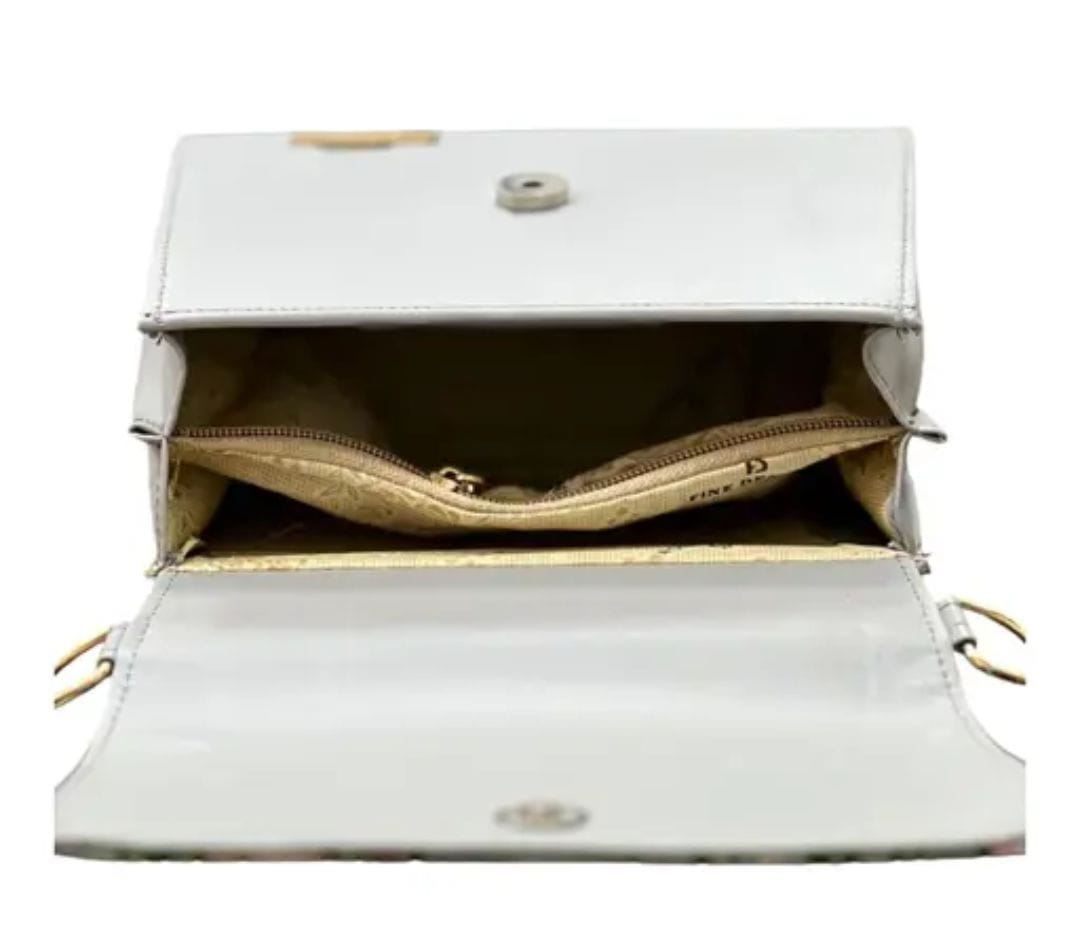 Elegant Floral Side Purse
