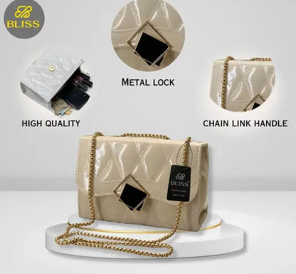 Chic Off-White Side Purse